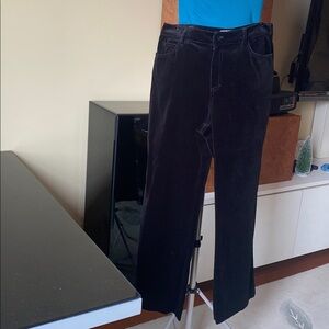 Dana Buchman Woman Velvet Pants in Black